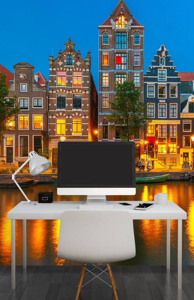 Verlichte Gracht huismerk kopen in de aanbieding