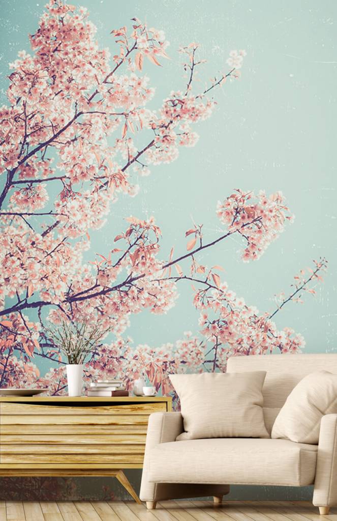 Vintage Japanse Bloesems huismerk kopen in de aanbieding