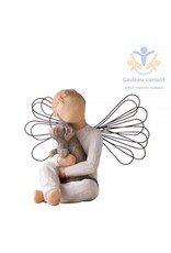 Willow Tree Willow Tree angel of comfort (hond)