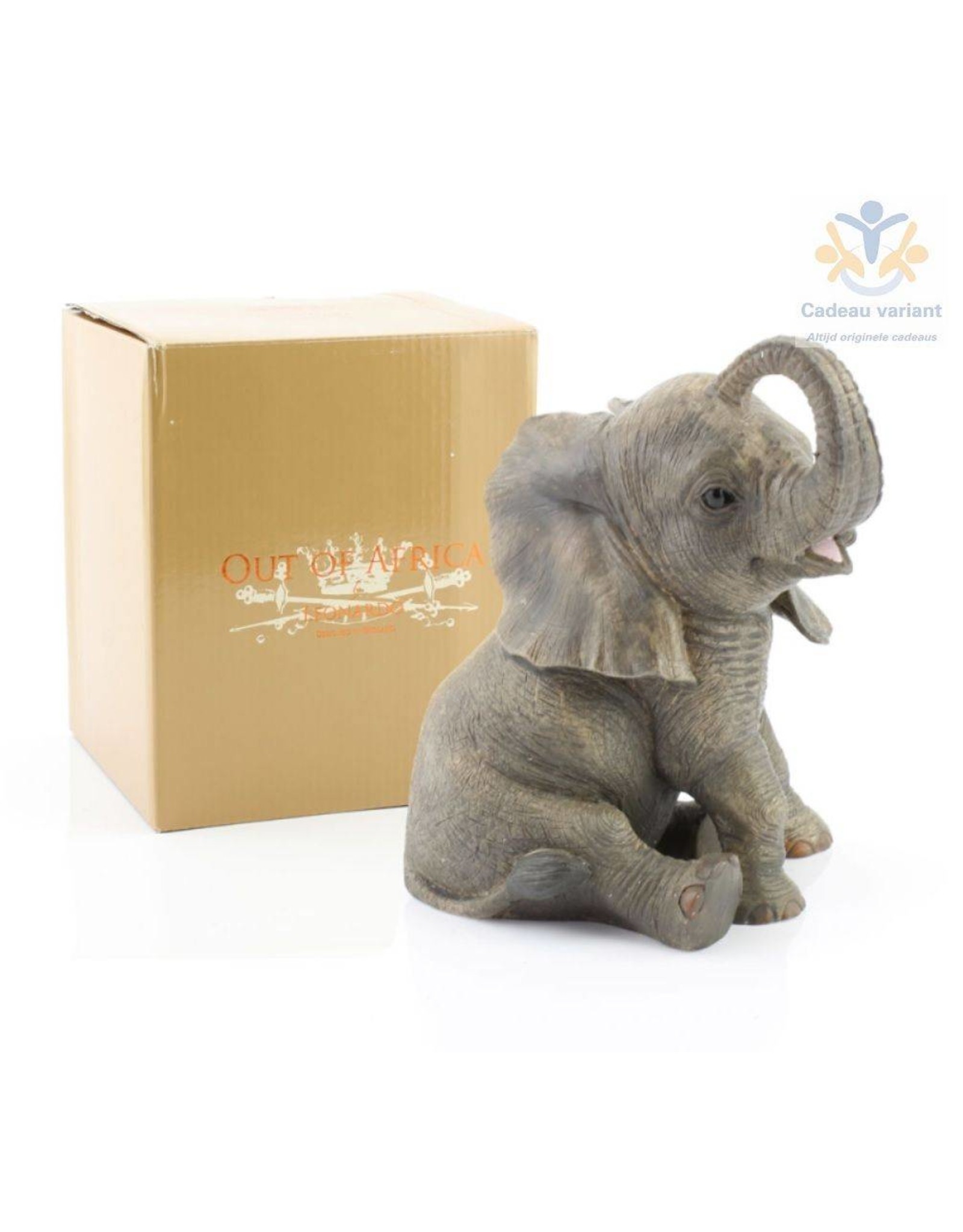 Leonardo collectie Olifant zittend beeld