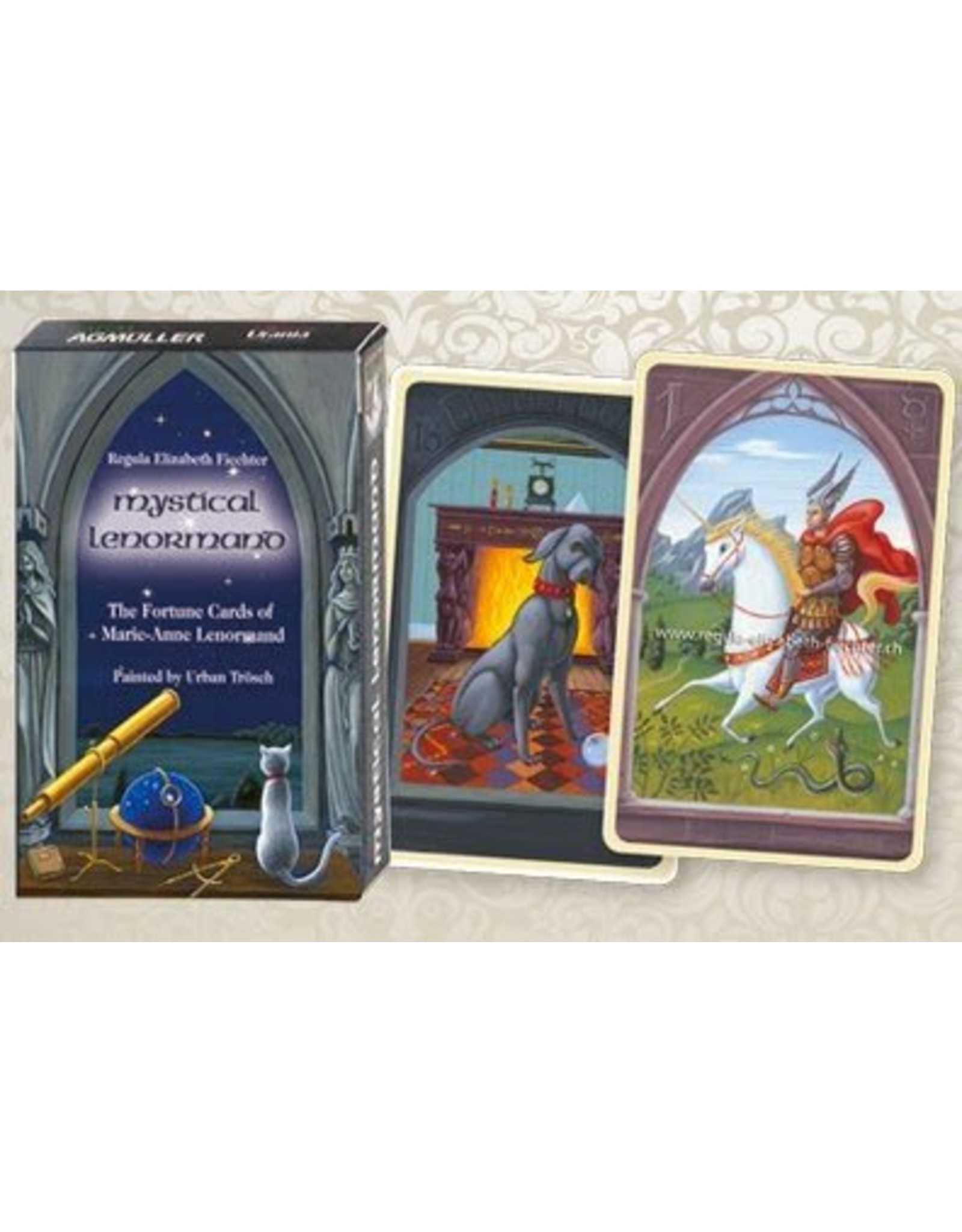 Mystieke madame Lenormand kaarten