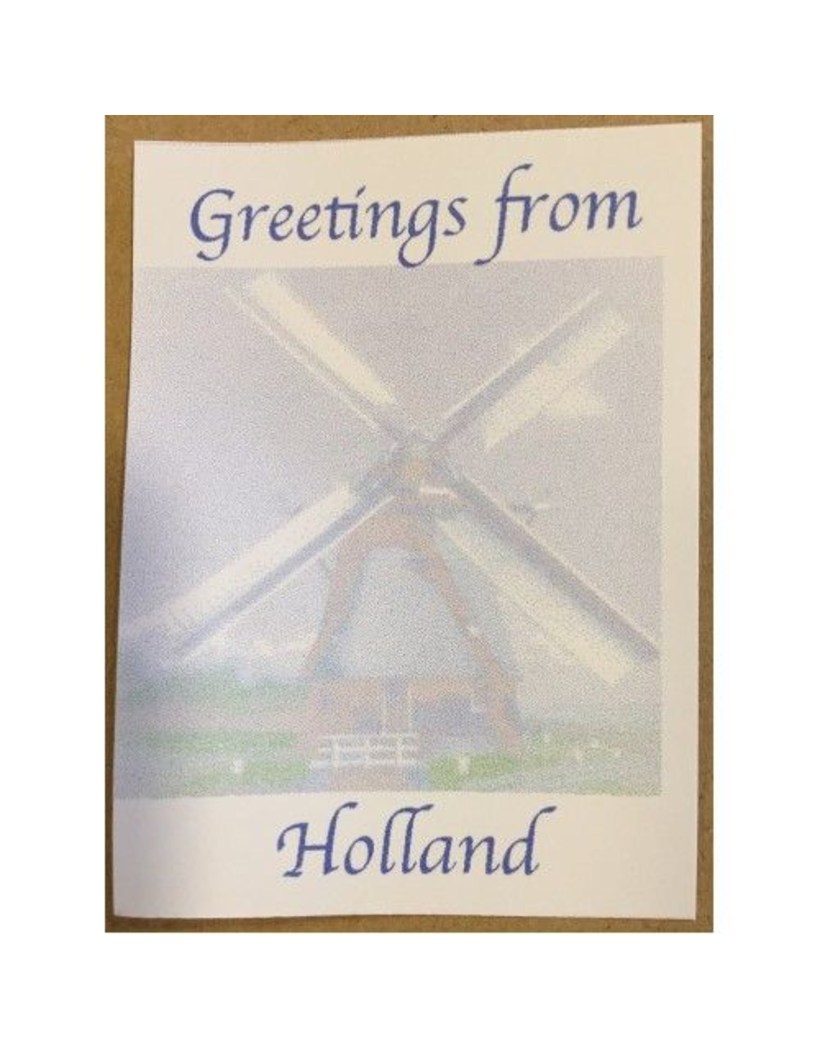 Groetjes uit Holland