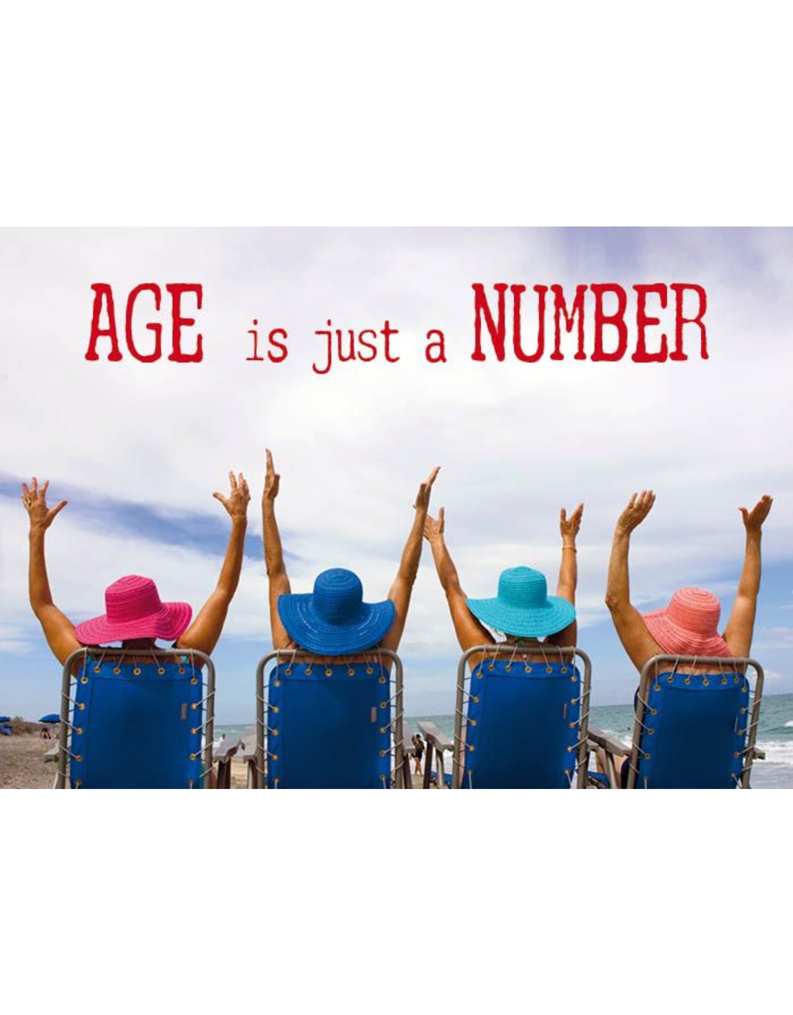 Zintenz Age is just a number briefkaart