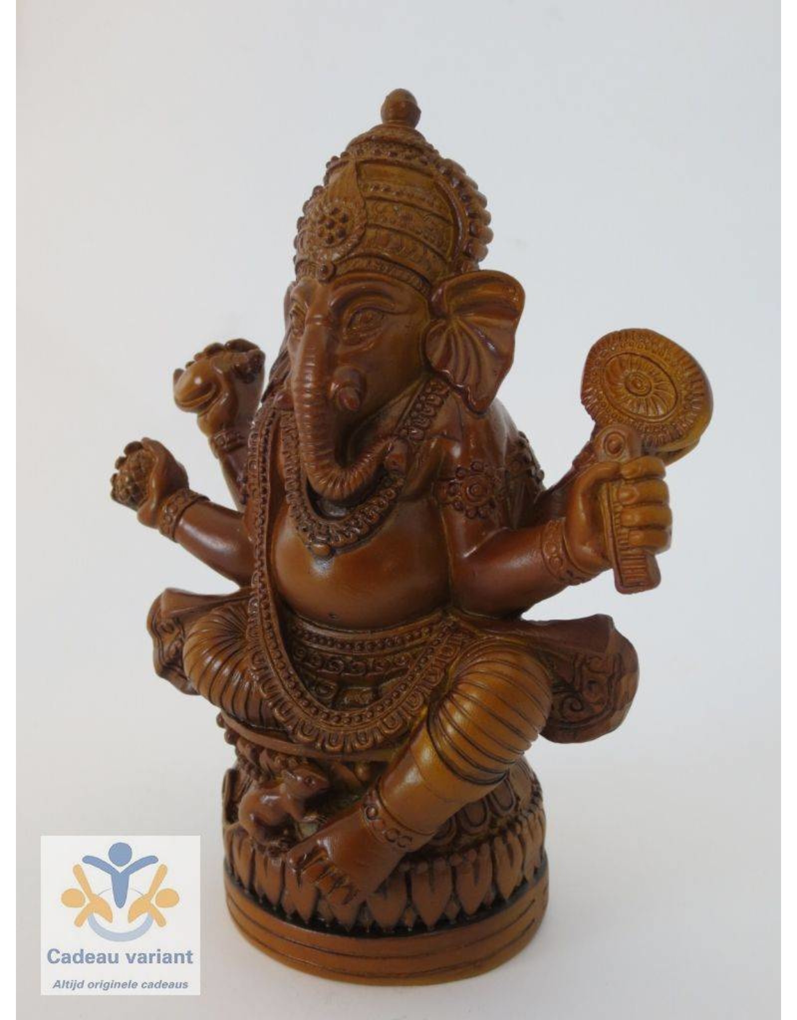 Ganesha bruin 10 cm