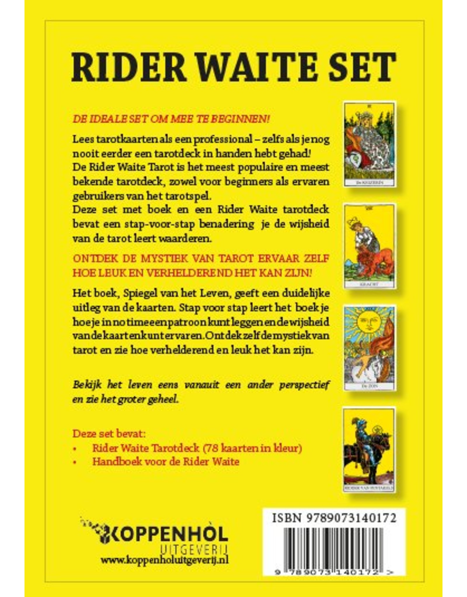 Tarot (Rider Waite) set kaarten en boek