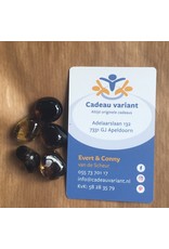 Prasioliet (groene amethist)  kleine edelsteen Prasioliet (groene amethist)  kleine edelsteen