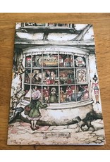 Anton Pieck Kind speelgoed Anton Pieck wenskaart Anton Pieck Kind speelgoed Anton Pieck wenskaart