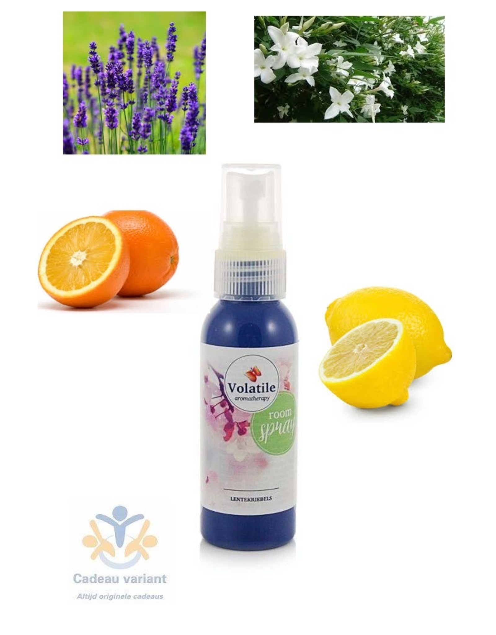 Volatile Roomspray natuurlijk Lentekriebels 50 ml