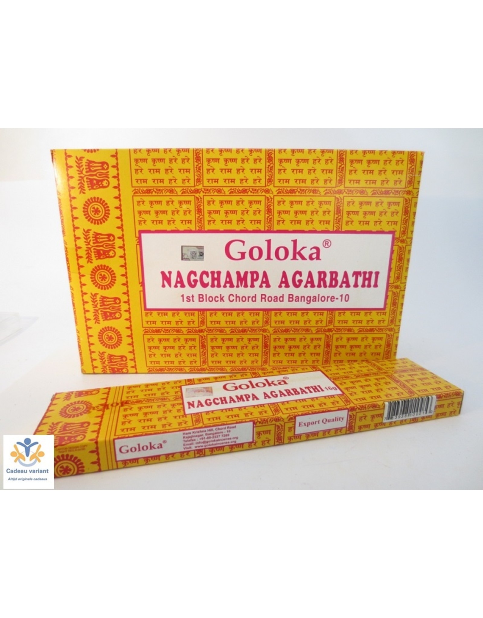 Goloka wierook Goloka nagchampa 16 gram