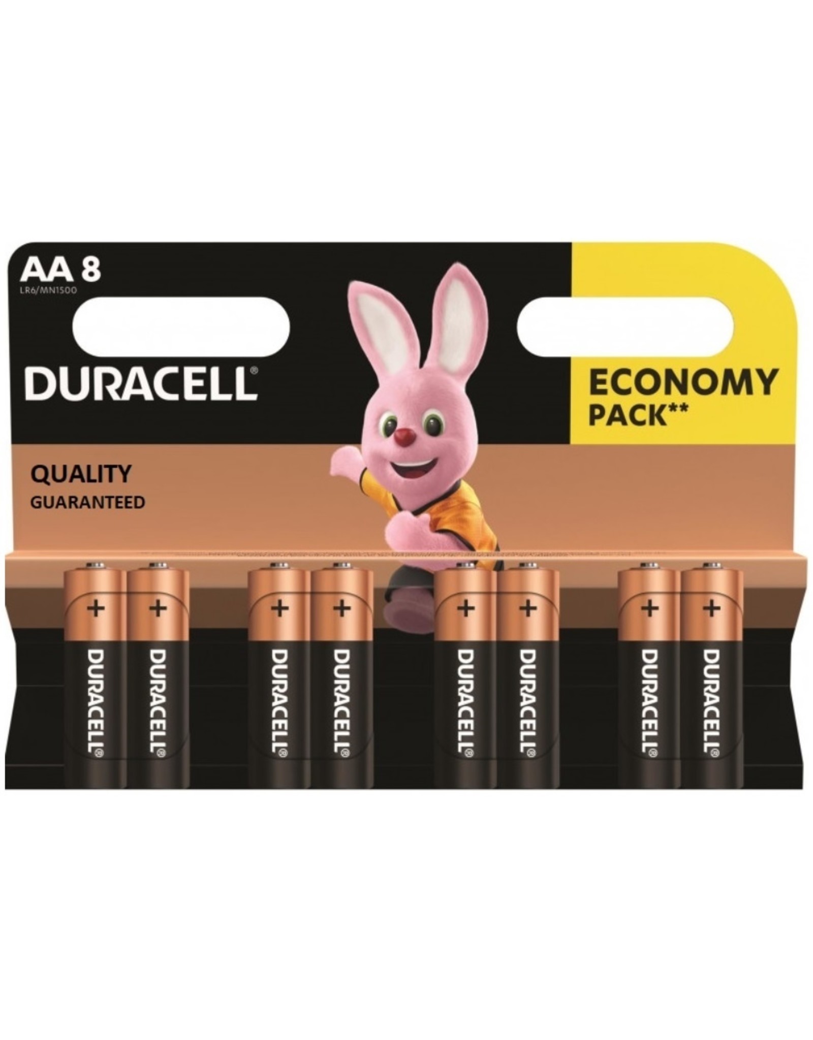 Duracell basic duralock penlite AA 8 pak