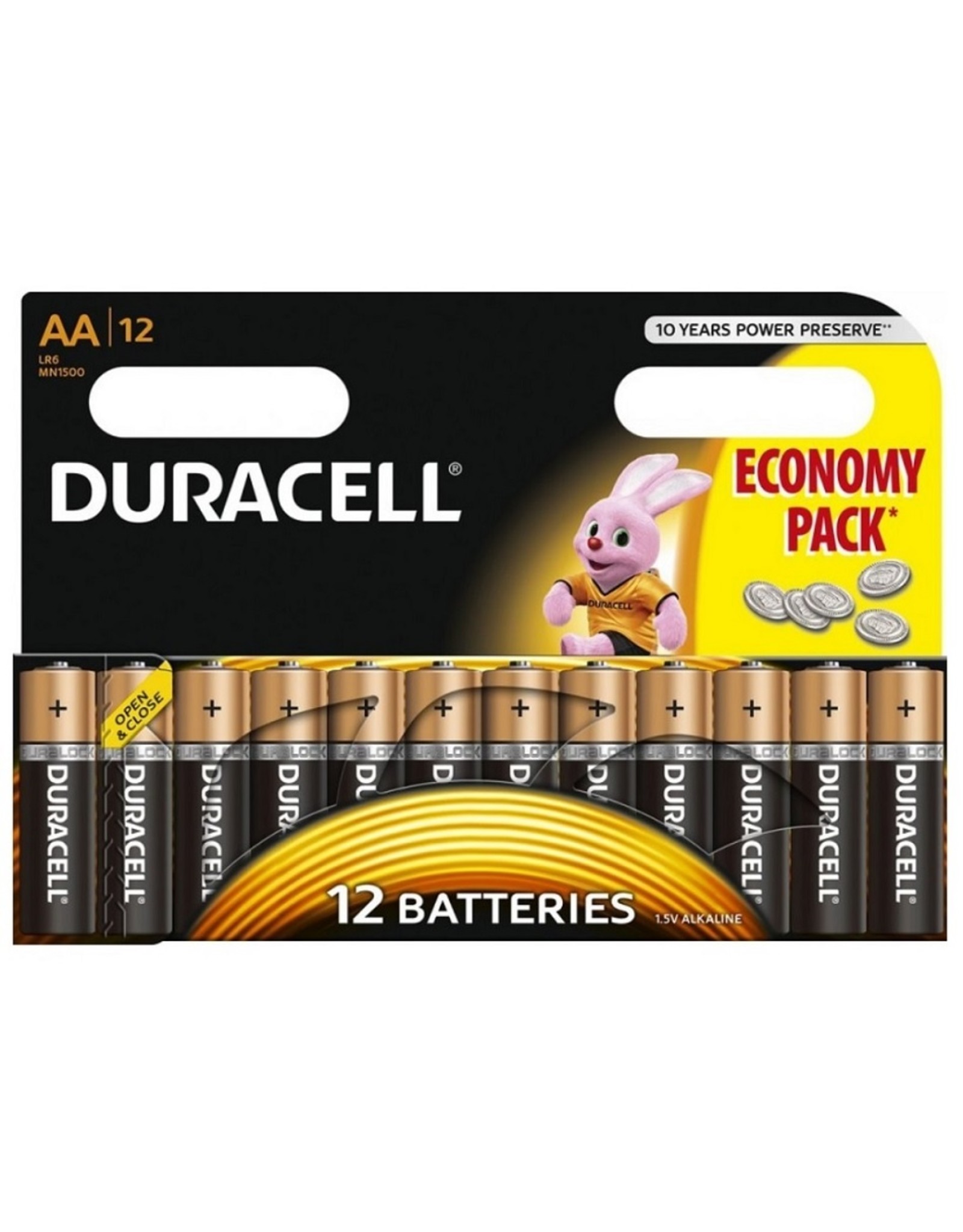 Duracell basic duralock penlite AA  12pak