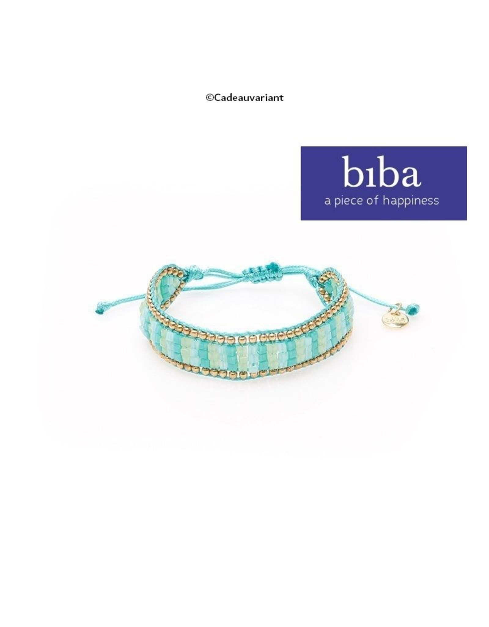 Biba Armband Biba slider turkoois