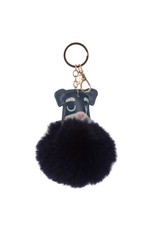 Sleutelhanger hond pom pom