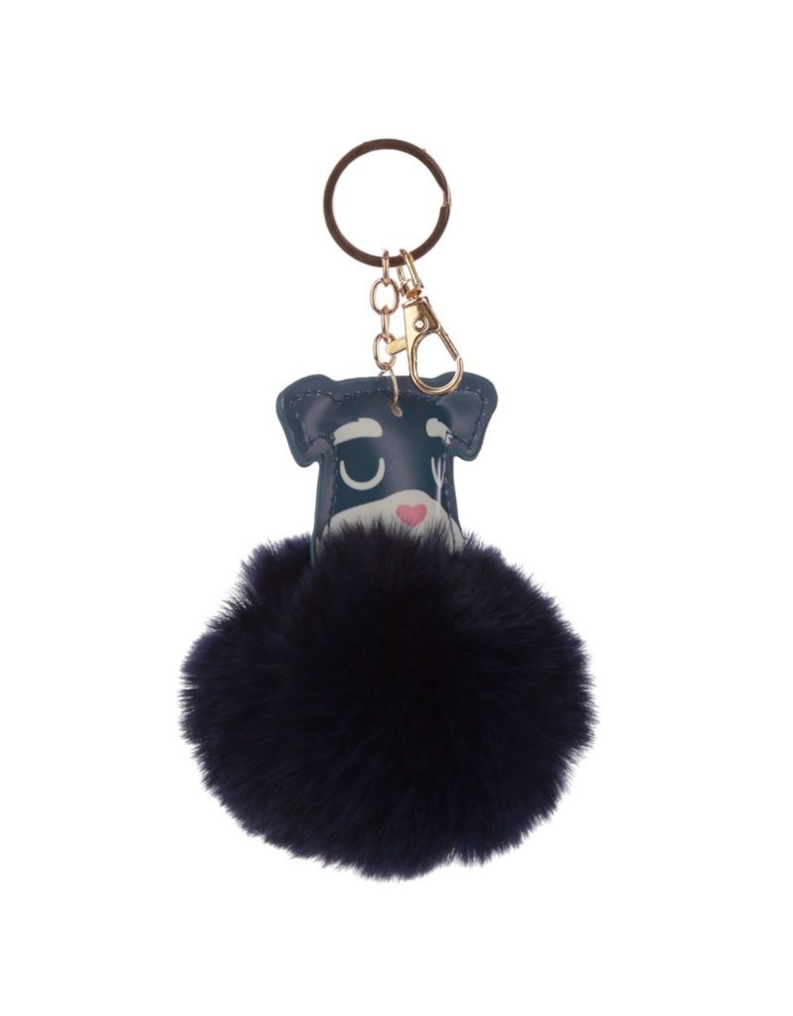 Sleutelhanger hond pom pom