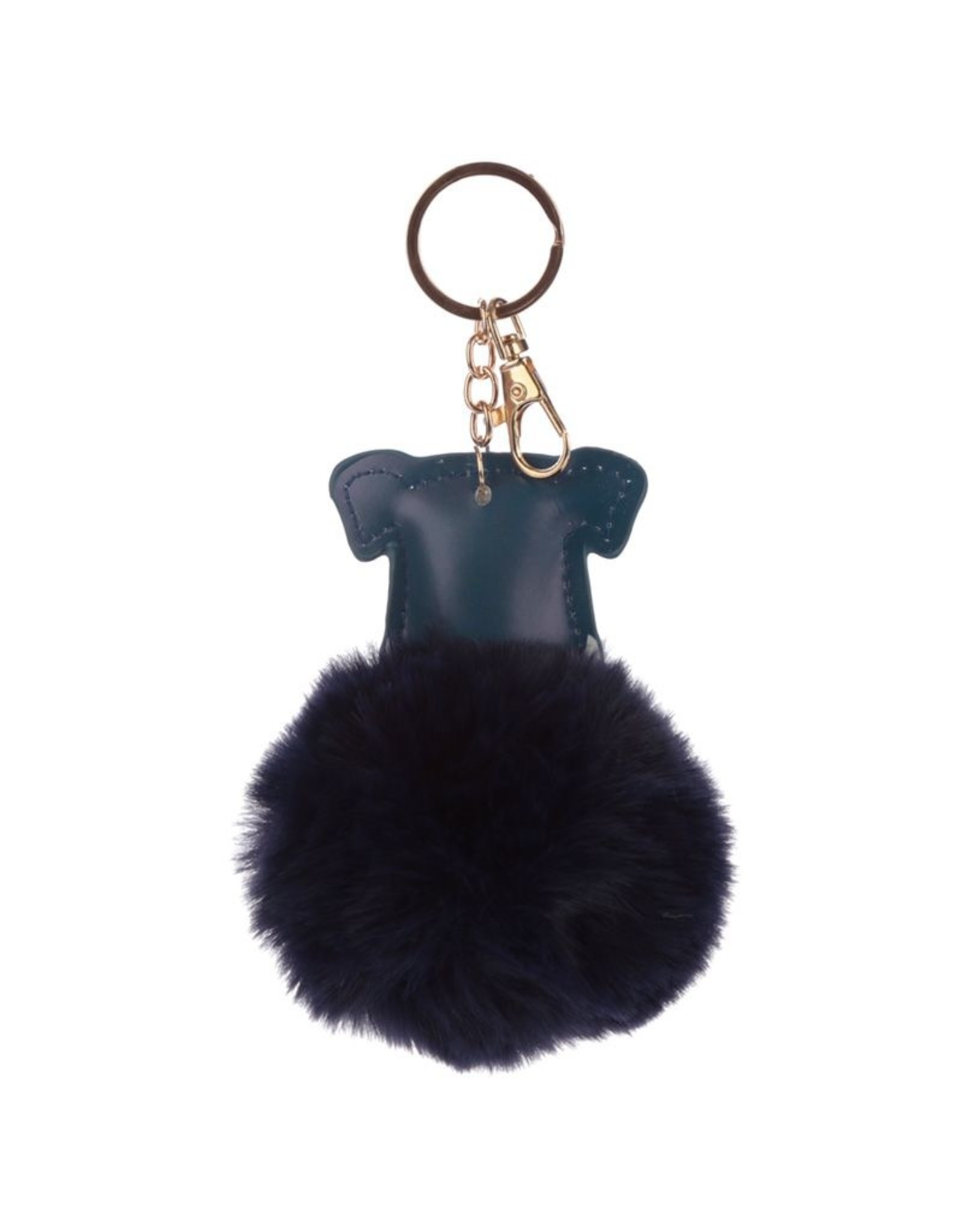 Sleutelhanger hond pom pom