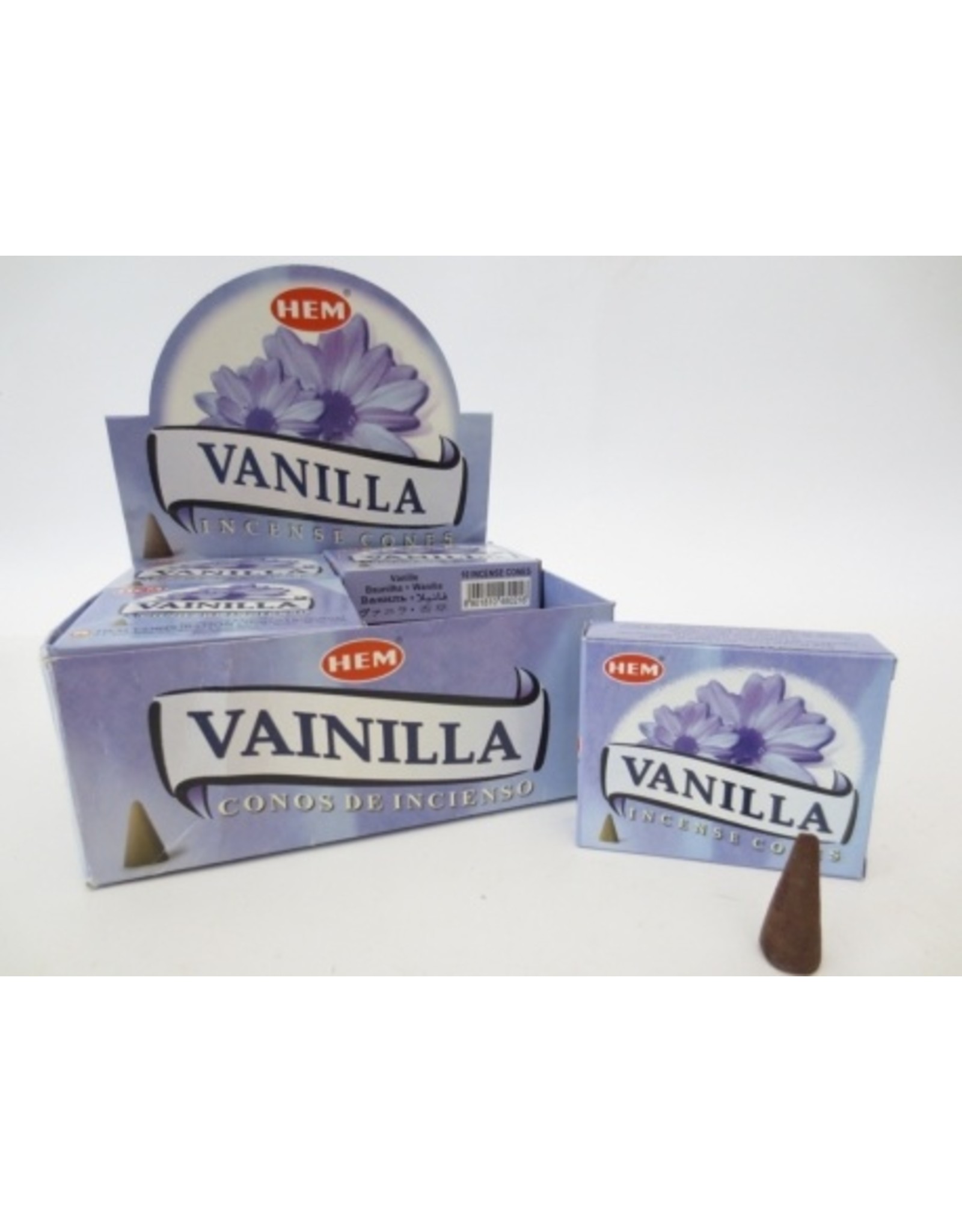 HEM wierook Wierook Vanilla  kegel  HEM (Vanille)
