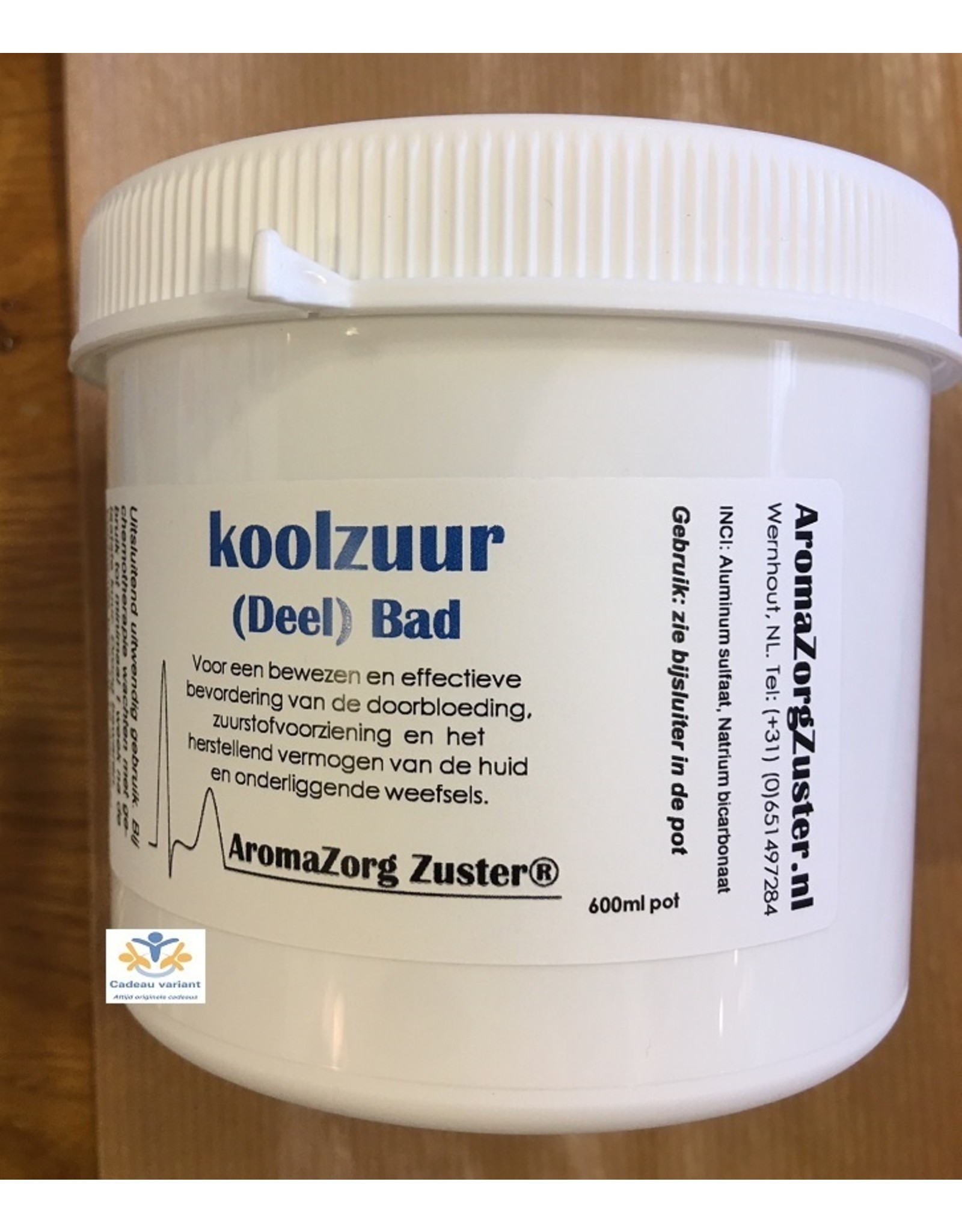 AromaZorg zuster Koolzuurbad CO2 600 ML