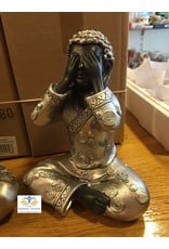 Boeddha Thais set Horen zien zwijgen 16 cm