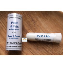 AromaZorg zuster Puur en fris inhaler etherische olie