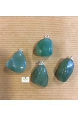 Aventurijn groen edelsteen hanger