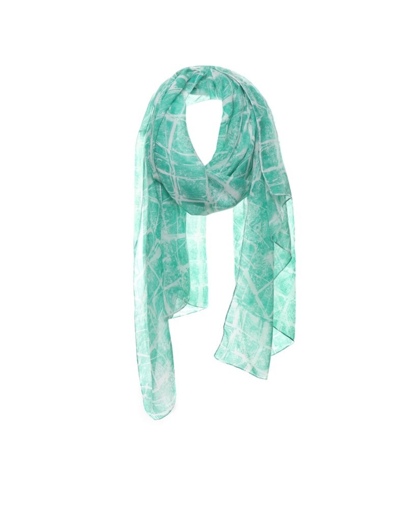 Biba bijouterie Biba sjaal 73152 groen