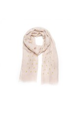 Biba bijouterie Biba sjaal 72876 beige ananas Biba bijouterie Biba sjaal 72876 beige ananas
