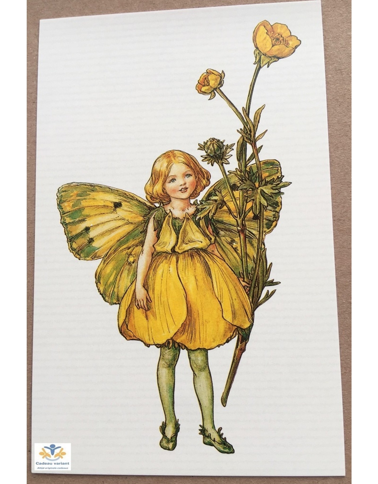 Fairy briefkaart Cicely Mary Barker 9 Cadeau variant