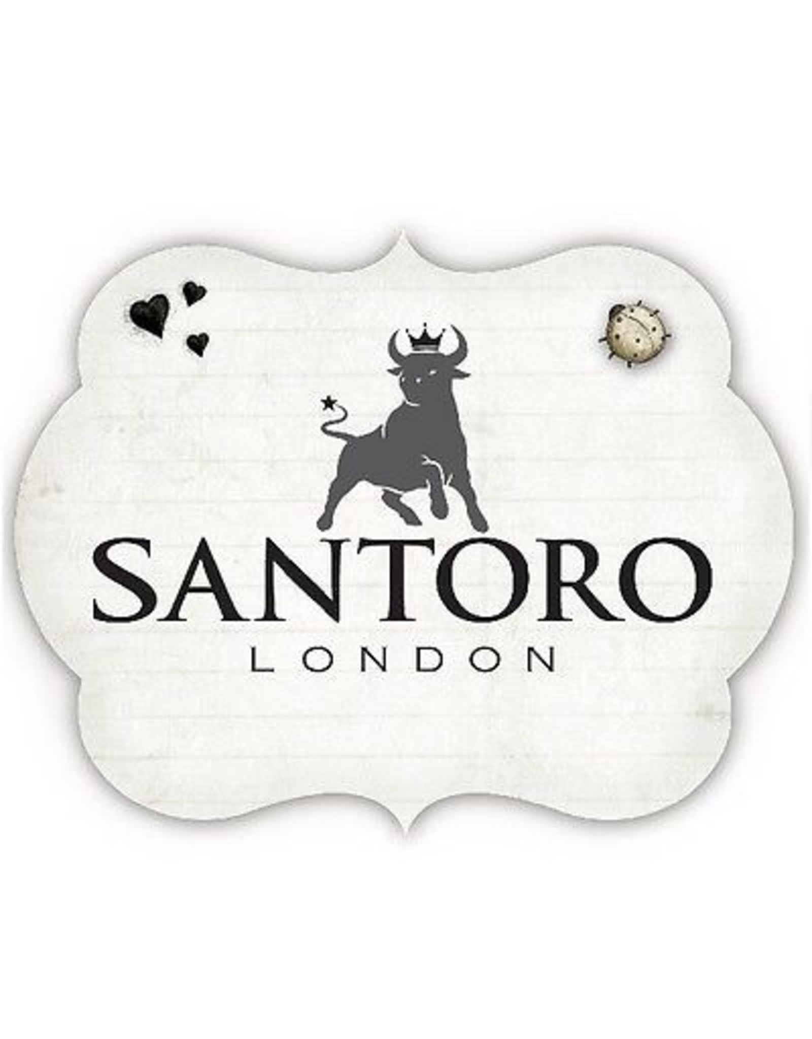 Santoro London Brillenkoker luxe poes Feline groen