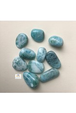 Larimar trommelsteen