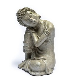 Boeddha beeld rustend 19,5 cm