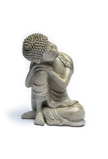 Boeddha beeld rustend 19,5 cm