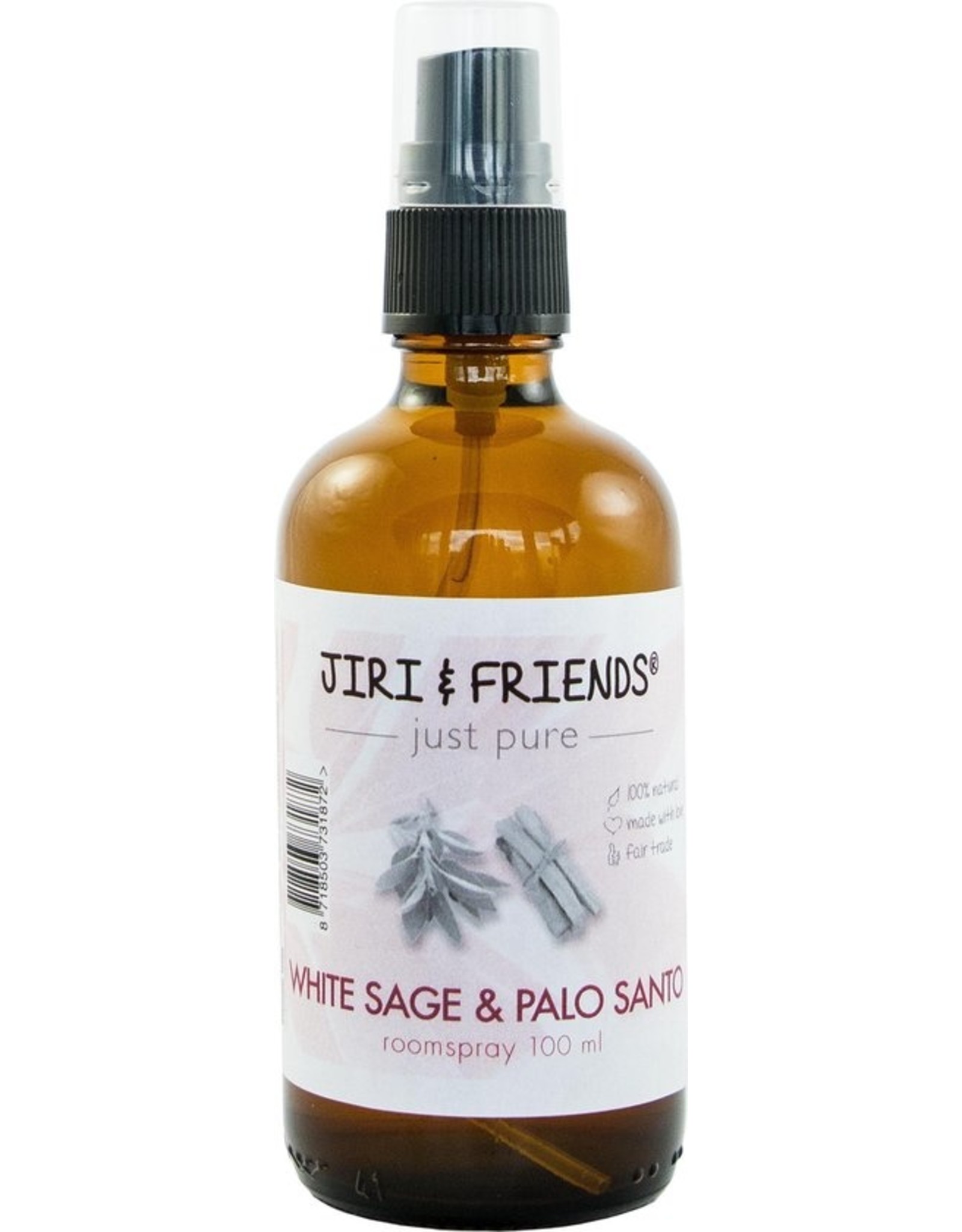Jiri & Friends Aromatherapy spray Palo Santo - white sage