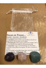 Troost en steun edelstenen set
