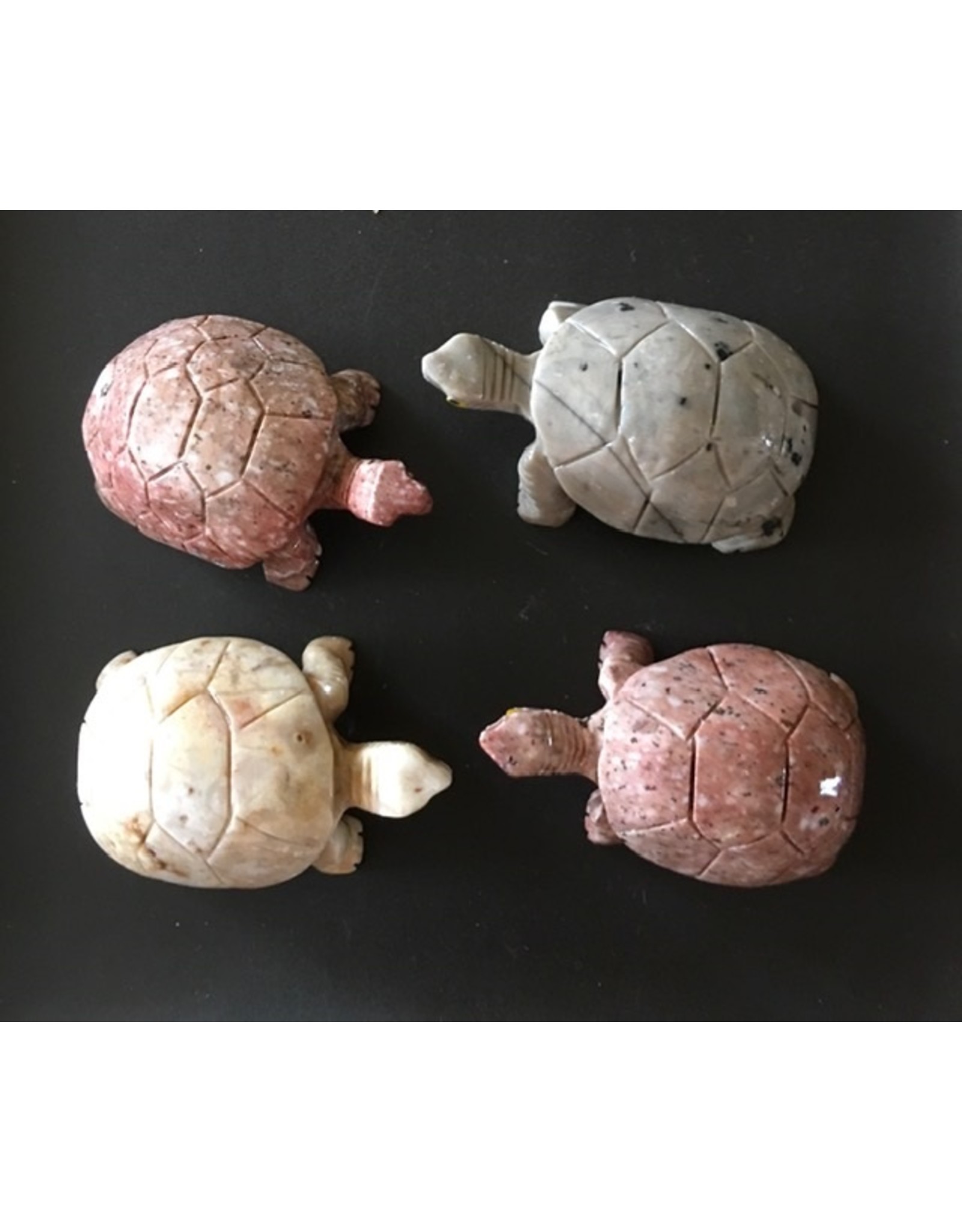 Schildpad speksteen  5 cm
