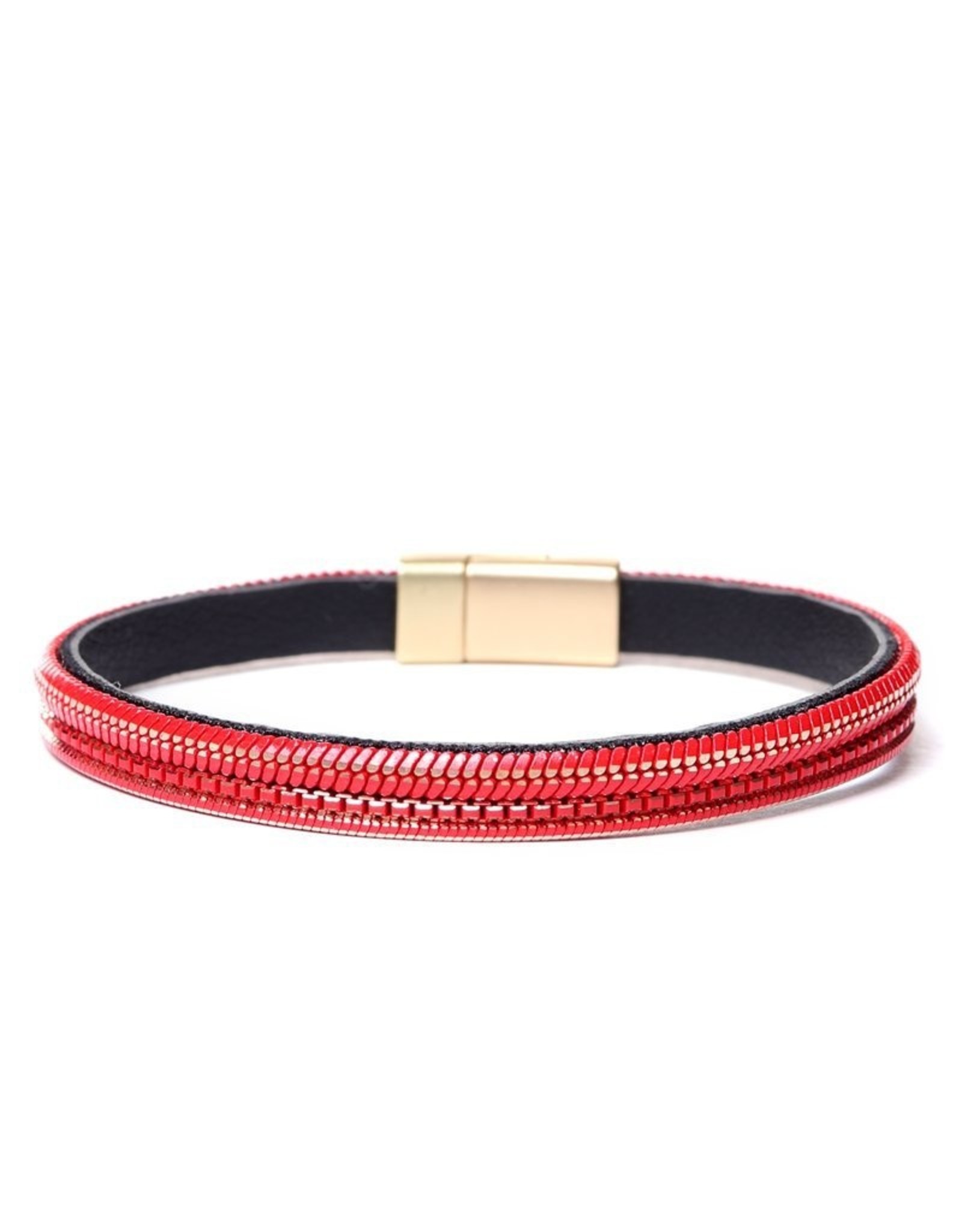 Biba Armband rood magneetsluiting