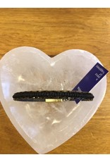 Biba bijouterie Armband zwart goud magneetsluiting