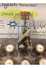 Engel edelsteen flesje cadeau Engel edelsteen flesje cadeau