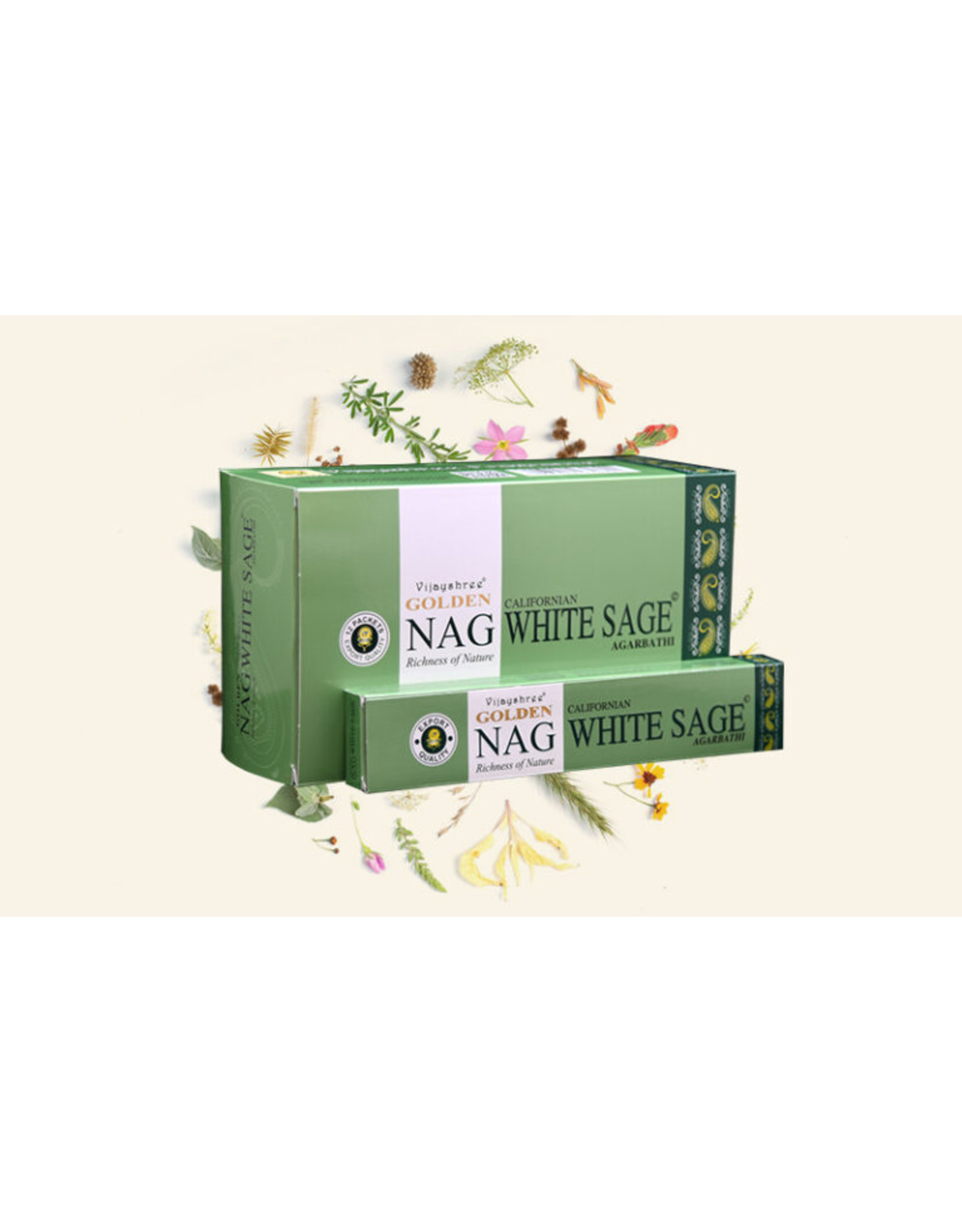 Wierook Golden Nag White Sage (salie)