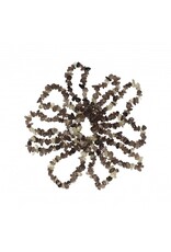 Rookkwarts edelsteen splitarmband Rookkwarts edelsteen splitarmband