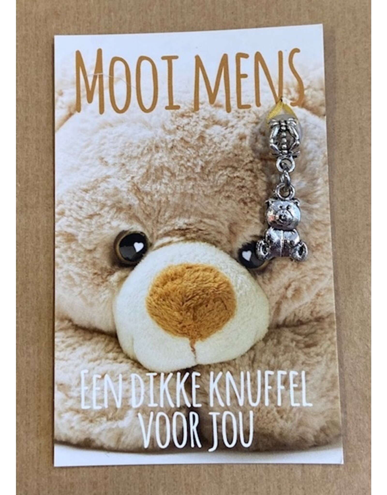 Mooi mens kaarten Mooi mens een dikke knuffel kleine kaart