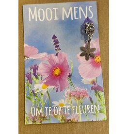 Mooi mens kaarten Mooi mens opfleuren klein kaartje