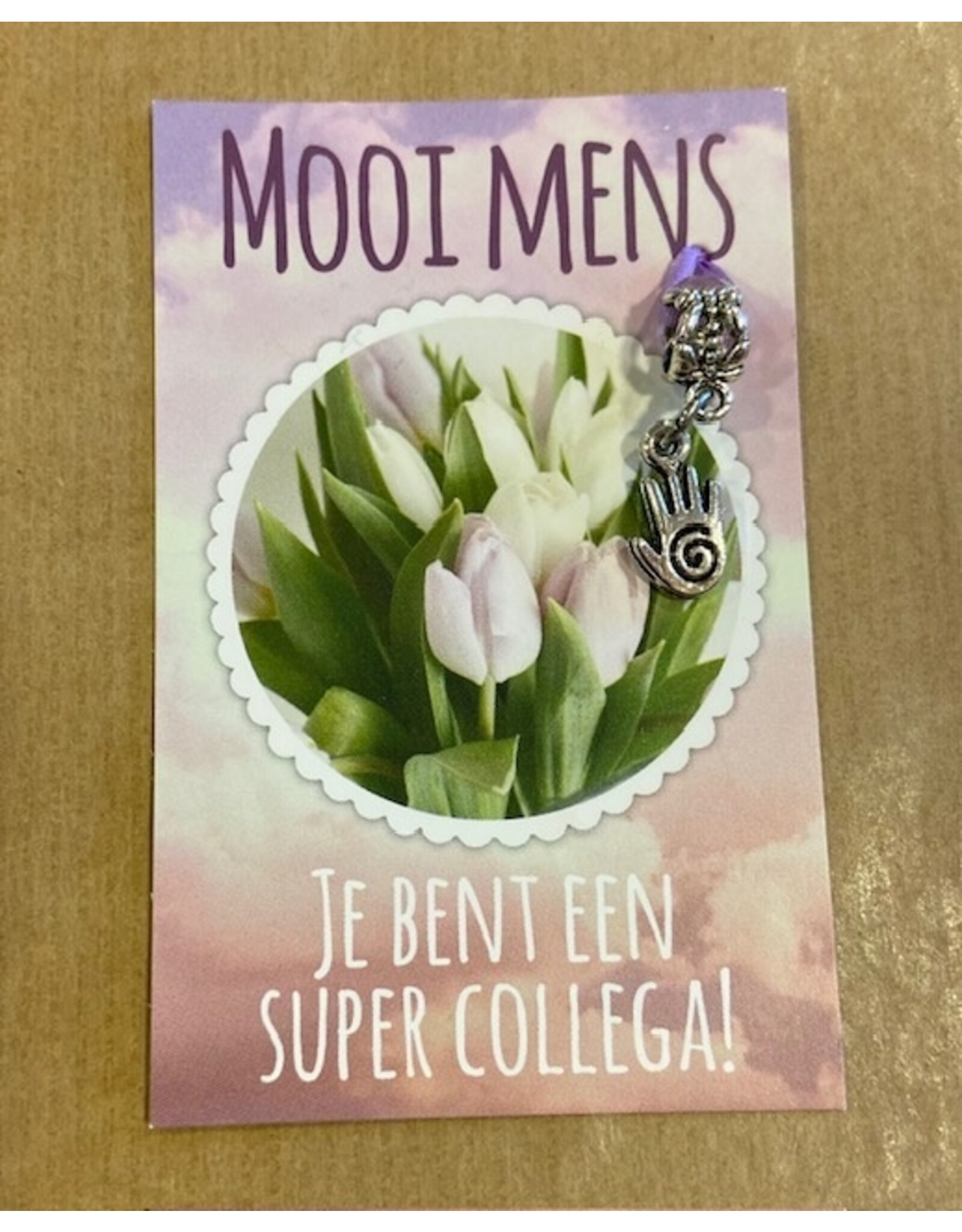 Mooi mens kaarten Mooi mens super collega klein kaartje