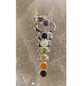 Chakra edelstenen hanger