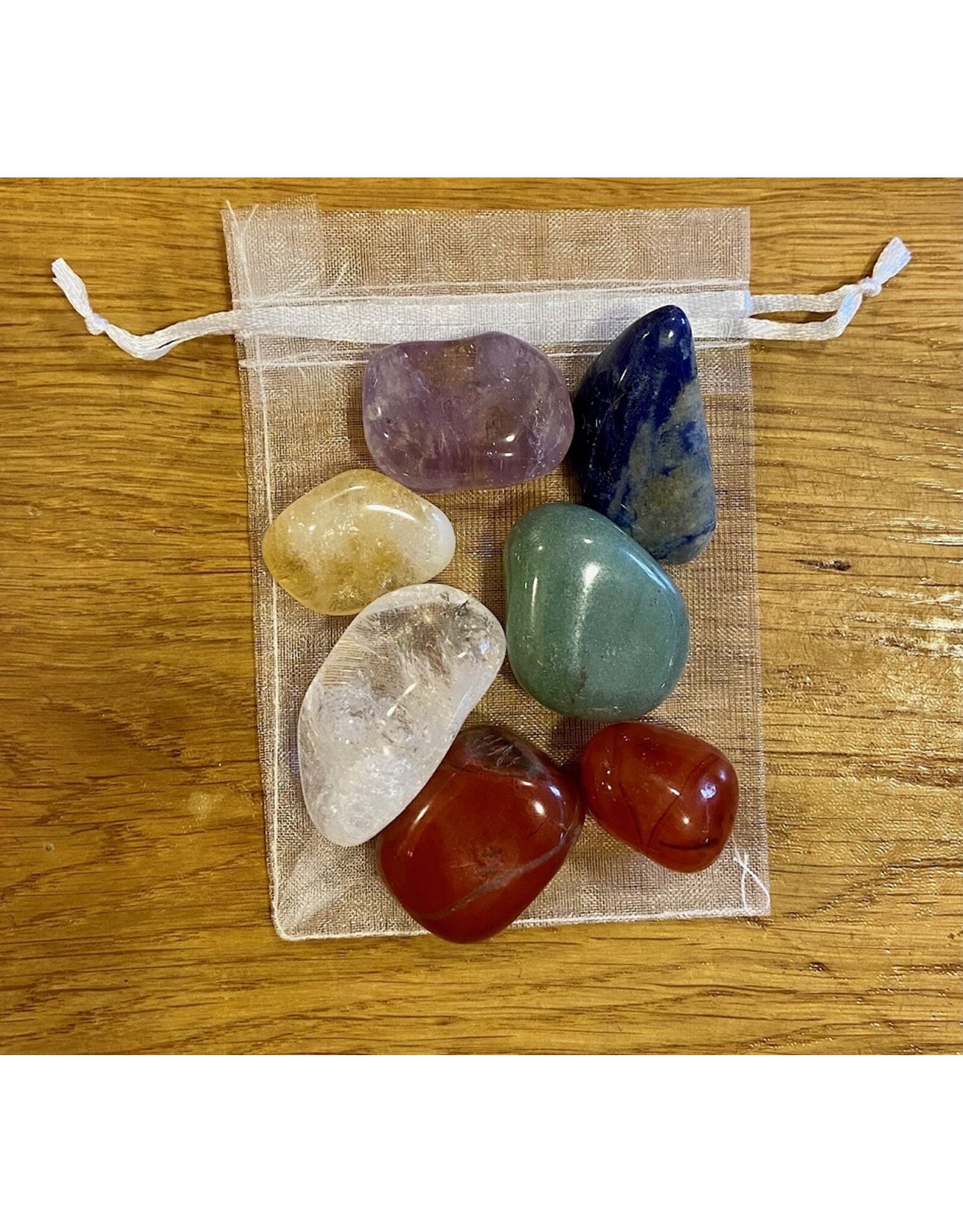 Chakra edelstenen set