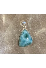 Larimar hanger zilver