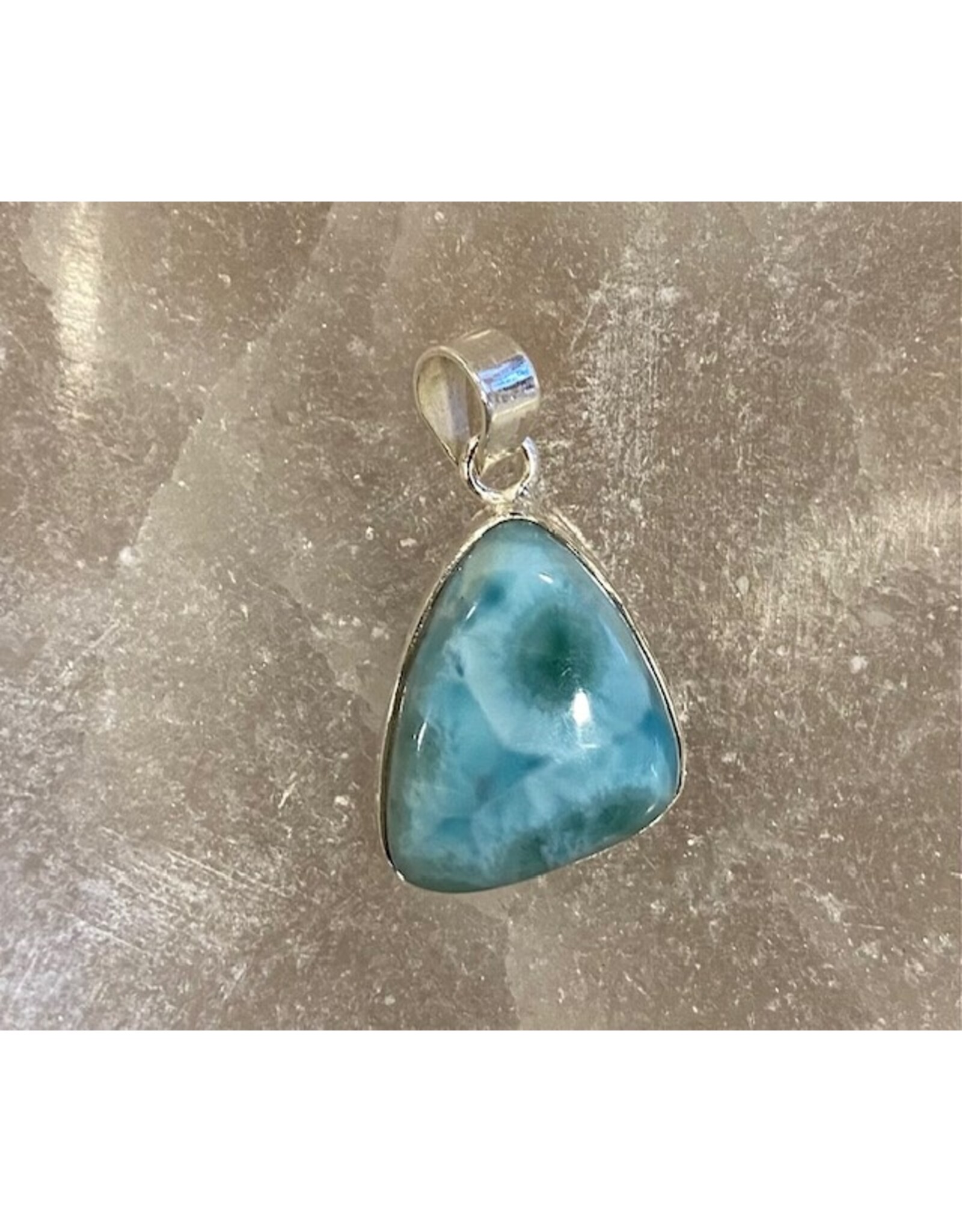 Larimar hanger zilver