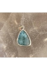 Larimar hanger zilver