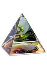 Kristallen piramide Yin Yang 6 cm