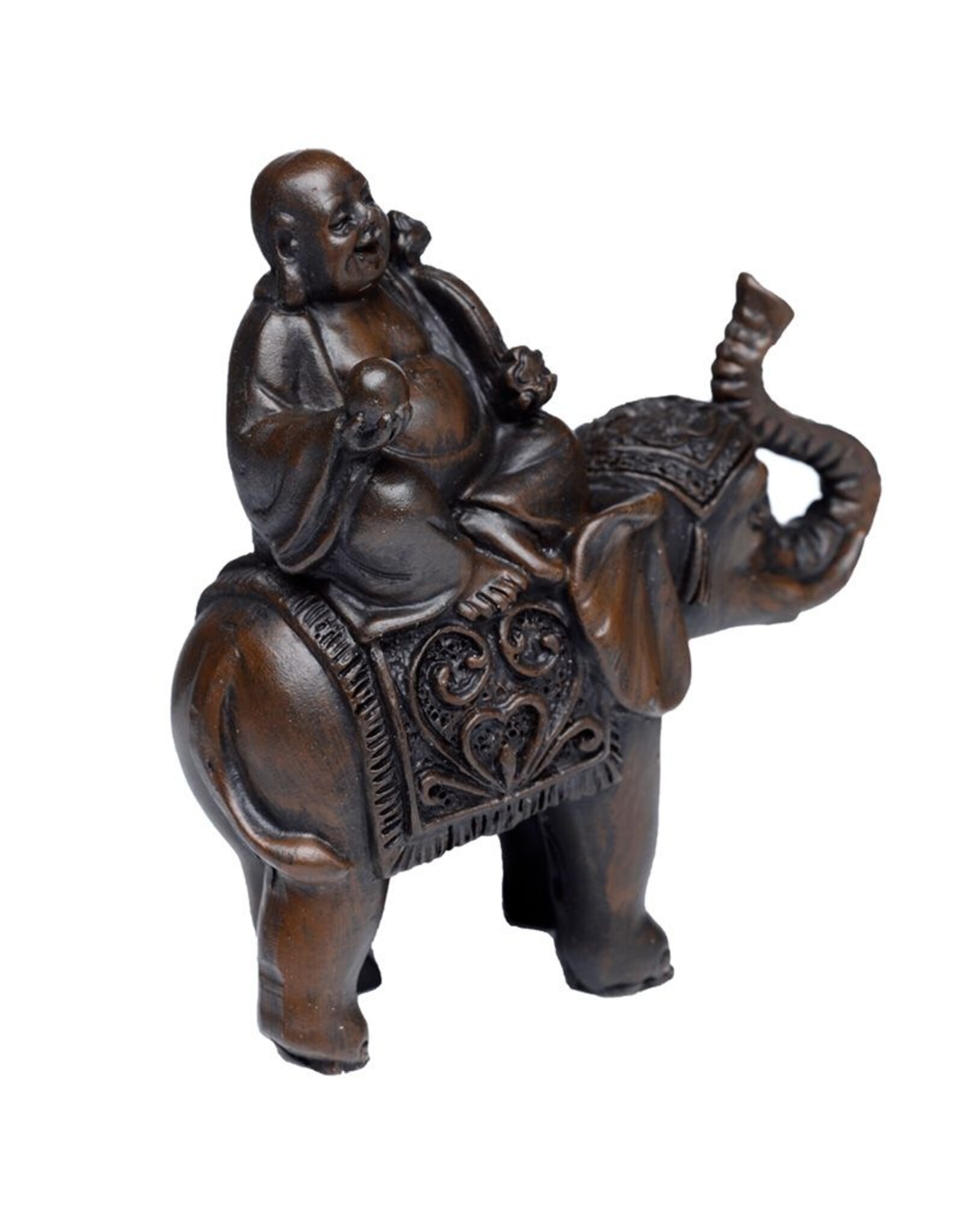 Boeddha zittend op olifant