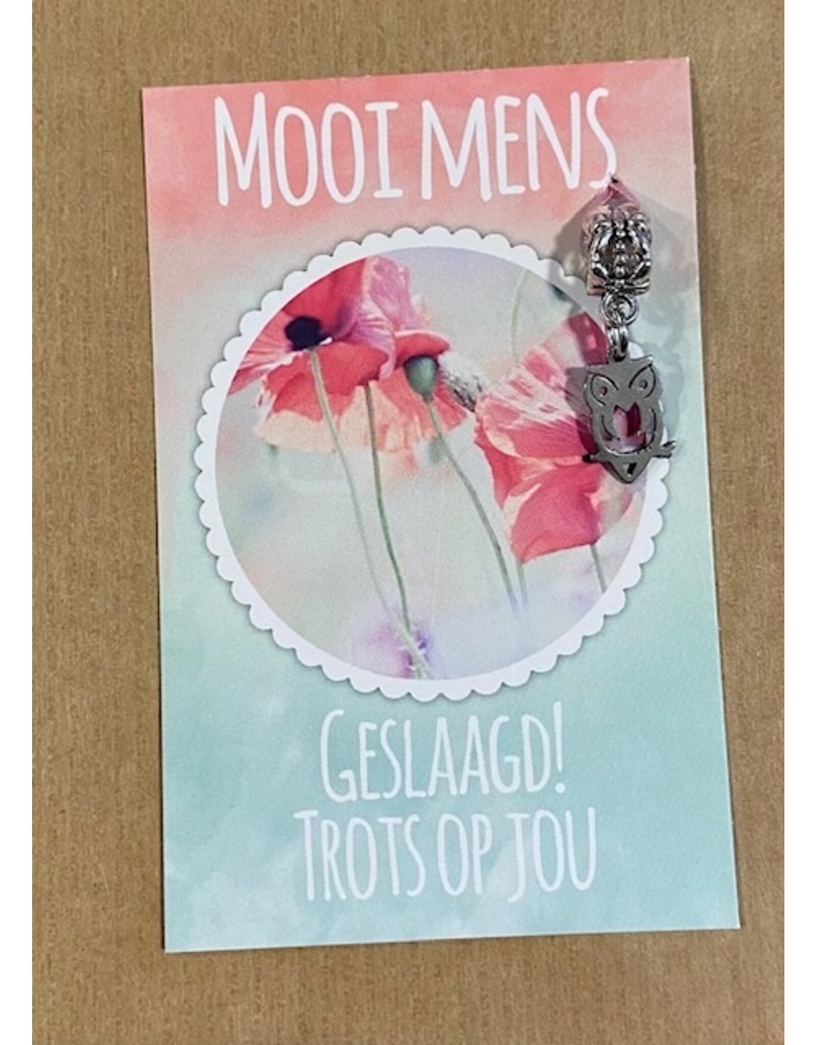 Mooi mens kaarten Mooi mens geslaagd